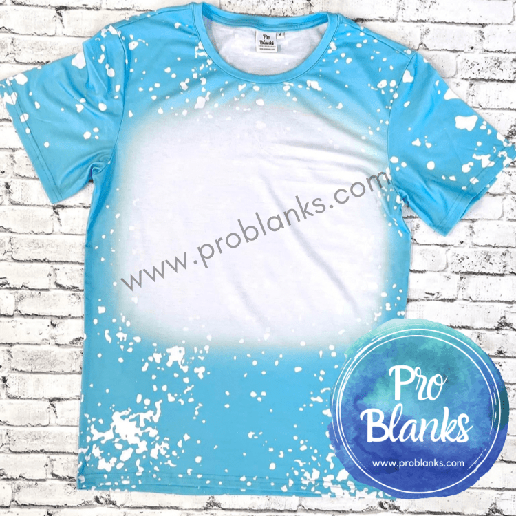 RTS - ADULT - Faux Bleached 100% Polyester T-shirts