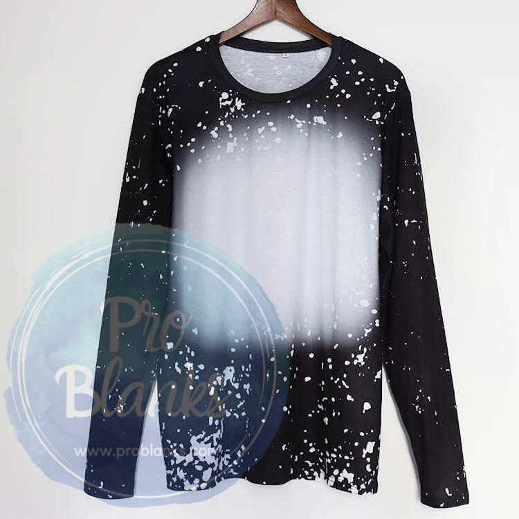 RTS - Adult - Long Sleeve - Faux Bleached 100% Polyester