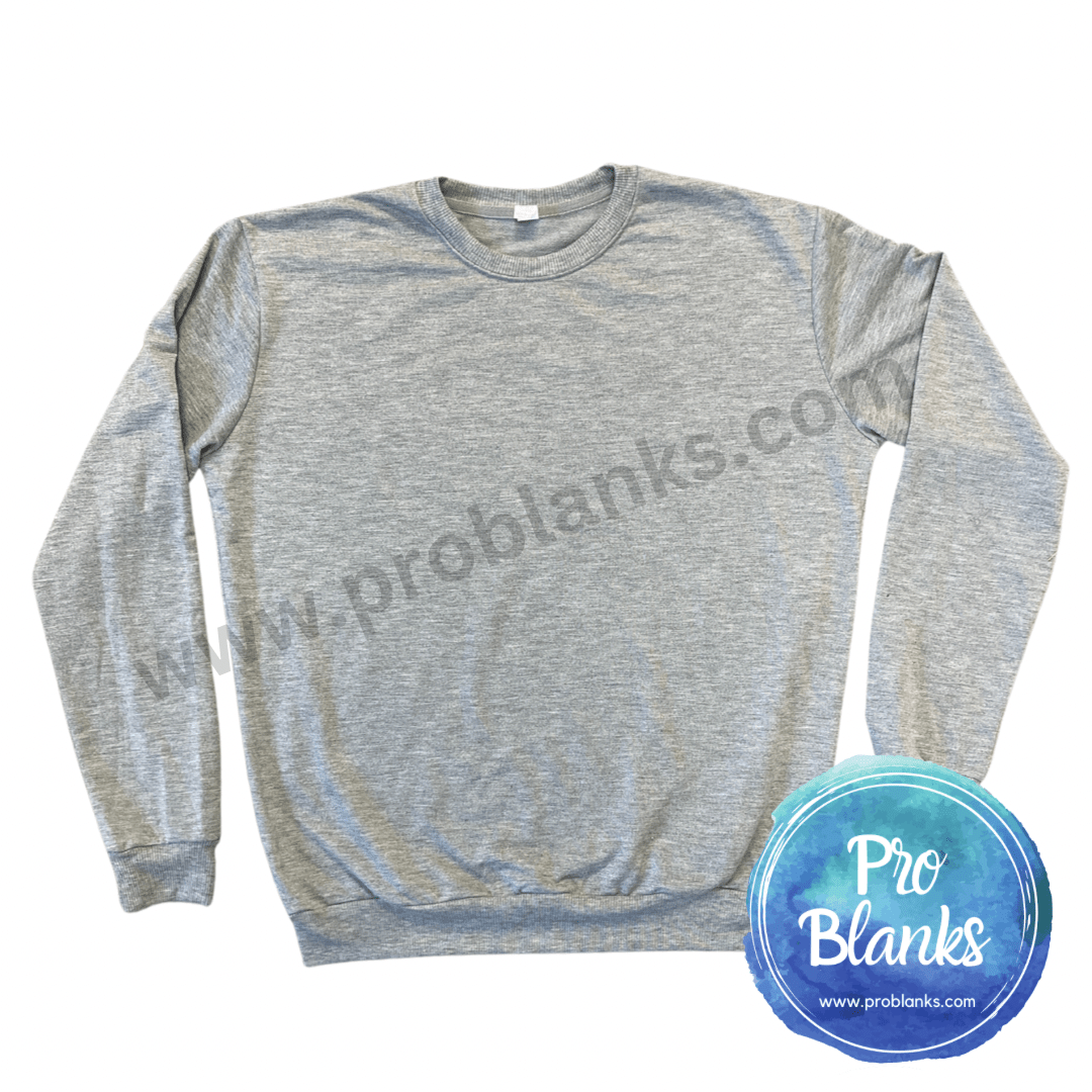 RTS - High Quality 100% Polyester Crewneck Sweatshirt