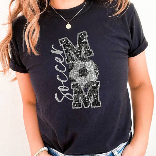 Soccer Mom Vertical #1788 - Ready to Press DTF Transfer Full Color - Pro Blanks