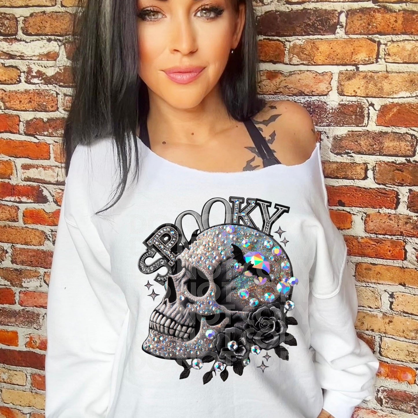 Spooky #3624 - Ready to Press DTF Transfer Full Color - Pro Blanks