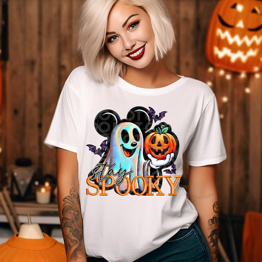 Stay Spooky #3812 - Ready to Press DTF Transfer Full Color - Pro Blanks