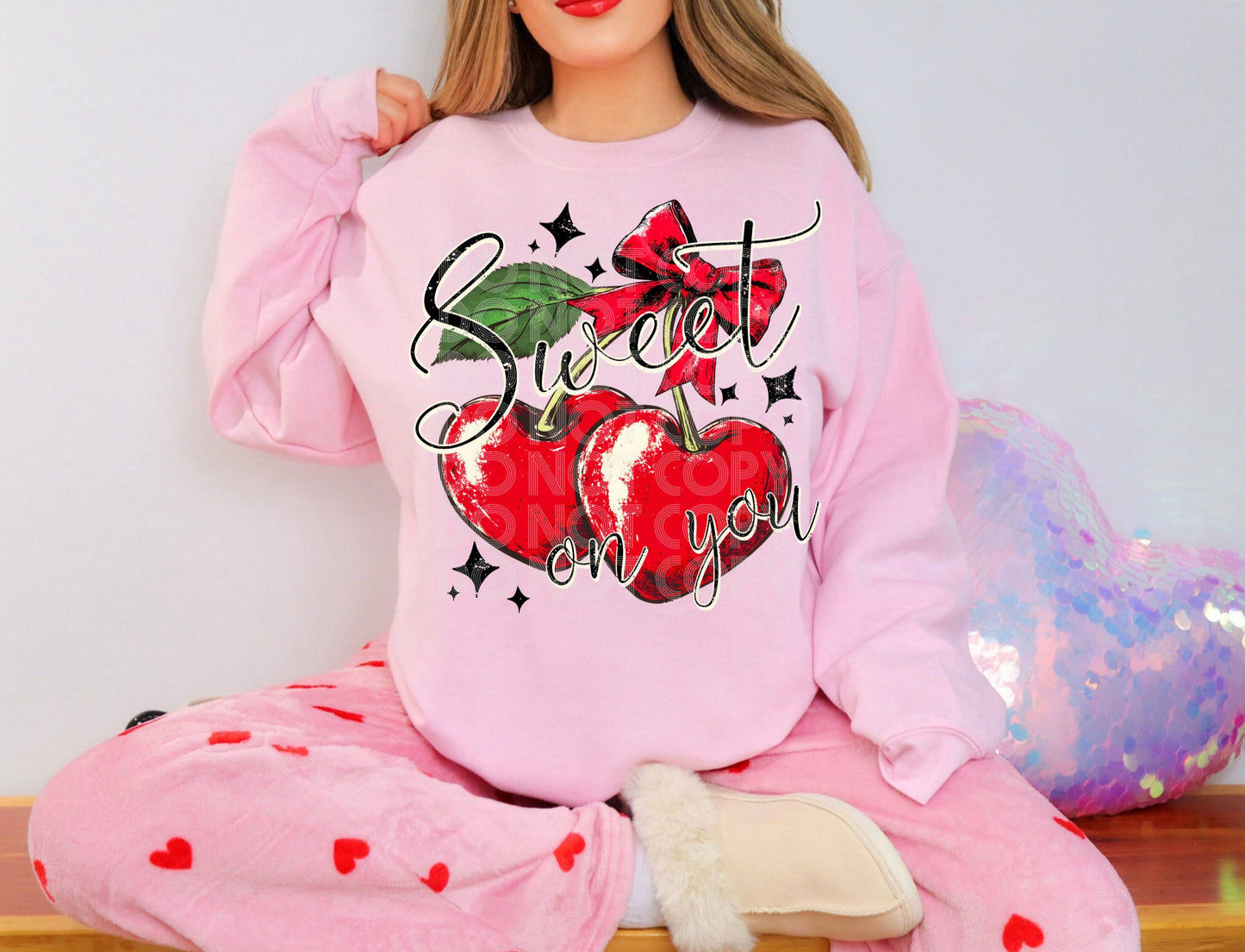 Sweet On You #4129 - Ready to Press DTF Transfer Full Color