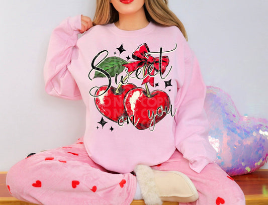 Sweet On You #4129 - Ready to Press DTF Transfer Full Color