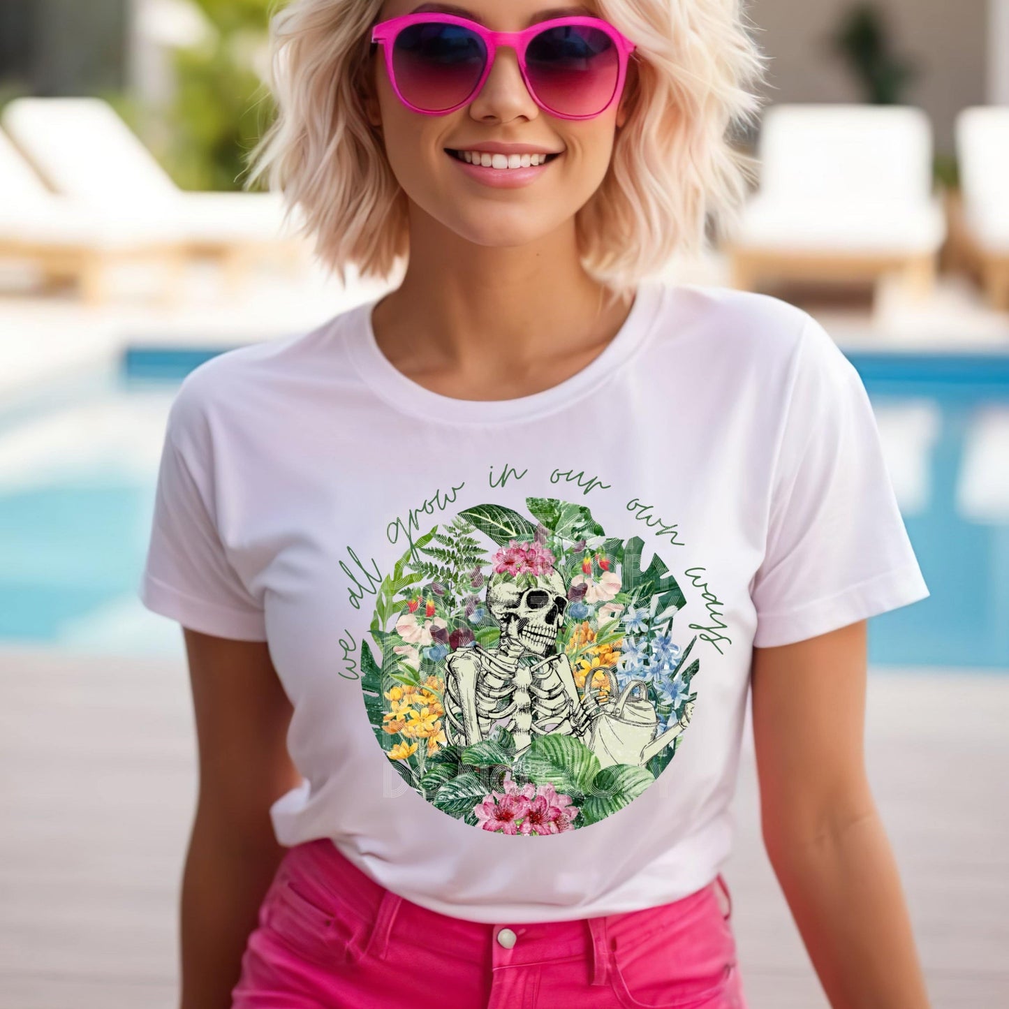 We All Grow #3254- Ready to Press DTF Transfer Full Color - Pro Blanks