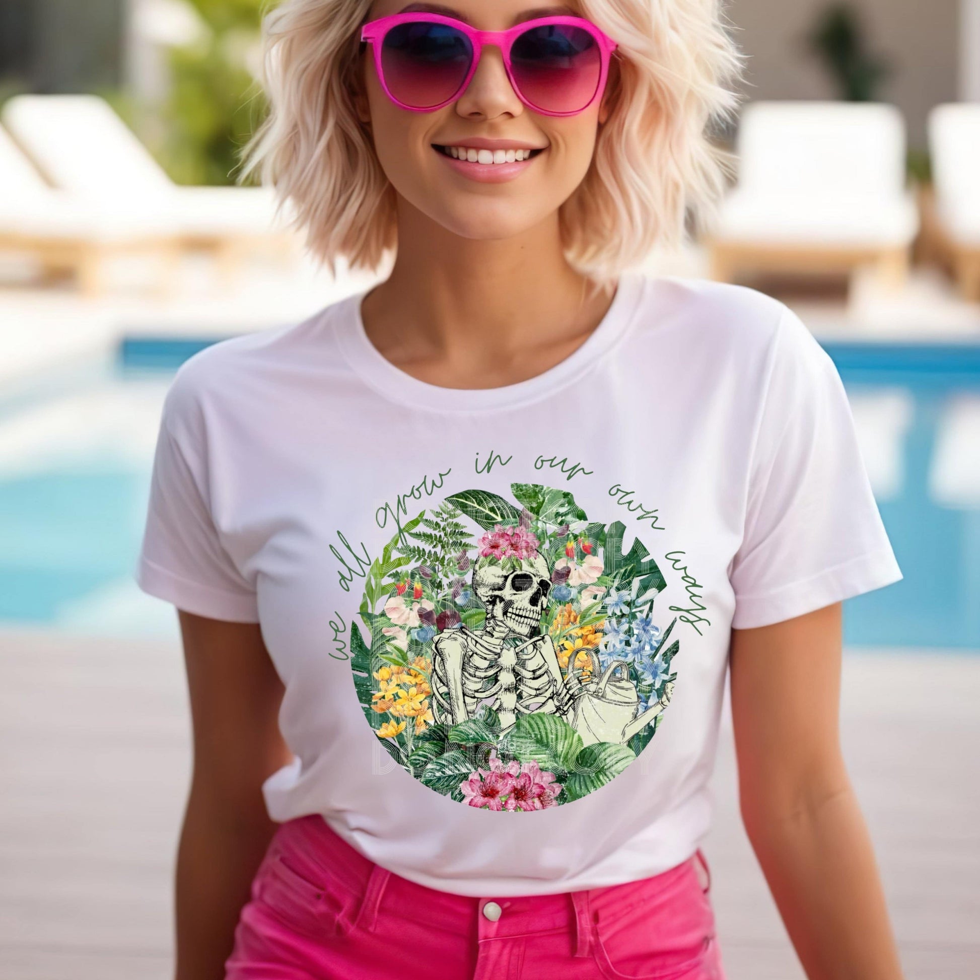 We All Grow #3254- Ready to Press DTF Transfer Full Color - Pro Blanks