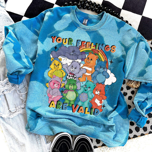 Your Feelings Are Valid #3547 - Ready to Press DTF Transfer Full Color - Pro Blanks