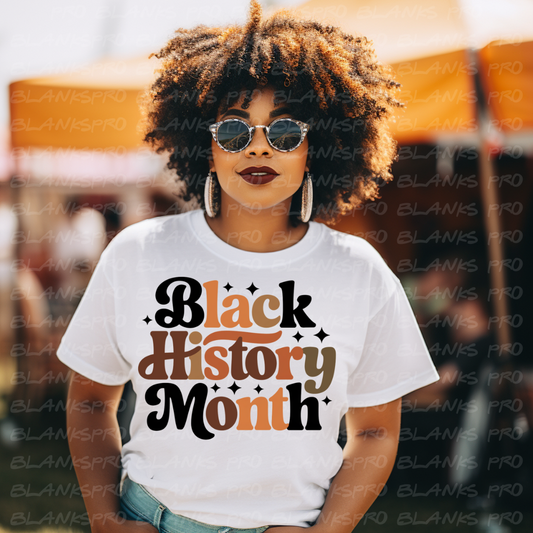 Black History Month- #009 - Ready to Press DTF Transfer Full Color