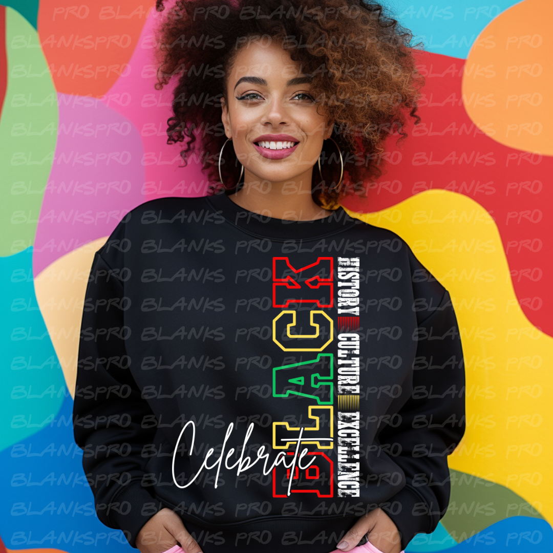 Celebrate Black History- #008 - Ready to Press DTF Transfer Full Color