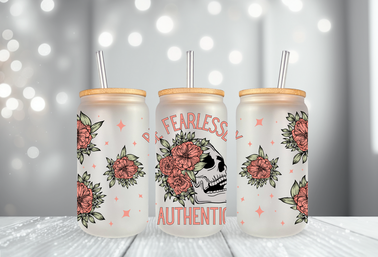 Fearlessly Authentic - UV DTF Wrap 16 oz