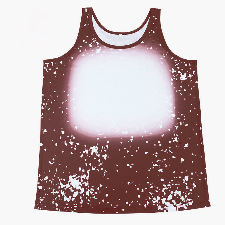 *SALE*  RTS- TANK TOP - ADULT - Faux Bleached 100% Polyester - Pro Blanks