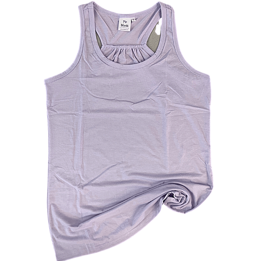 RTS- ADULT TANK TOP - 100% Polyester with Soft Cotton Feel - Pro Blanks