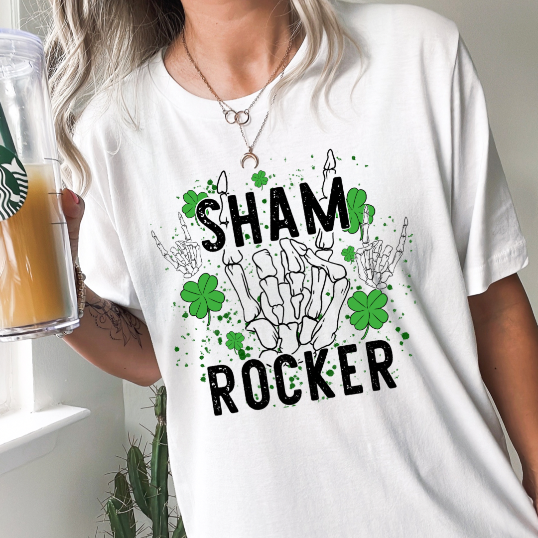 Sham Rocker- Ready to Press DTF Transfer Full Color - Pro Blanks
