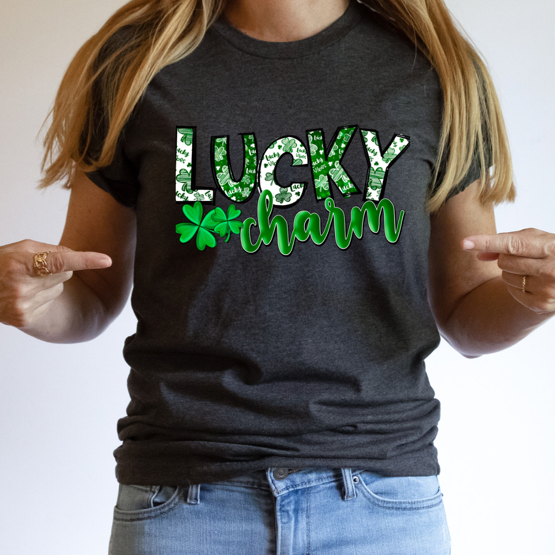 Lucky Charm- Ready to Press DTF Transfer Full Color