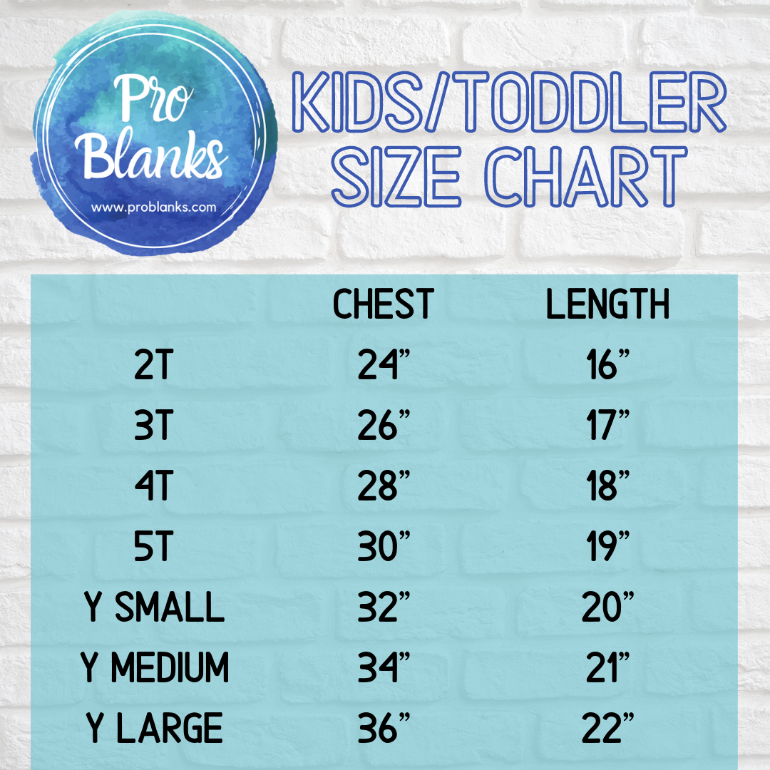 RTS - TODDLER/KIDS 100% Polyester Crew Neck T-shirt with Soft Cotton Feel - Pro Blanks