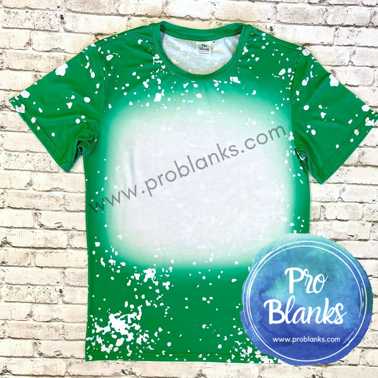 RTS - ADULT - Faux Bleached 100% Polyester T-shirts - Pro Blanks
