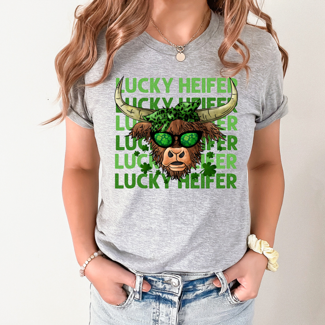 Lucky Heifer - Ready to Press DTF Transfer Full Color - Pro Blanks